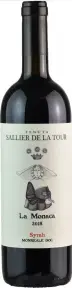 Вино Sallier de La Tour, La Monaca, Monreale DOC, 2018, 0.75 л