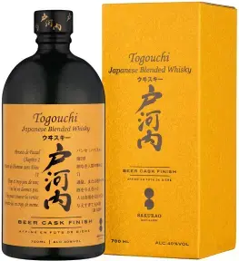 Виски Togouchi Beer Cask Finish, gift box, 0.7л