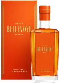 Виски Bellevoye Finition Rhum, gift box, 0.7л