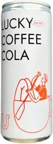  Lucky Coffee Cola, in can, 0.25 л