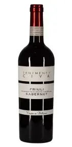 Вино Tenimenti Civa Cabernet DOC Friuli, 2019, 0.75 л