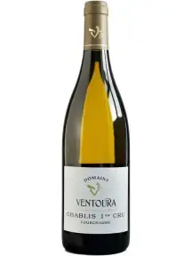 Вино Domaine Ventoura, Chablis 1-er Cru Fourchaume AOC, 2021, 0.75 л