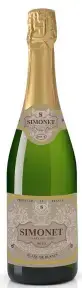 Игристое вино вино Simonet Blanc de Blancs Doux, 0.75 л