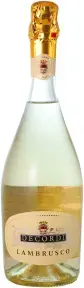 Игристое вино вино Decordi Bianco Amabile, Lambrusco dell'Emilia IGT, 0.75 л