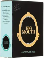 Вино Big Mouth White, bag-in-box, 2021, 3 л