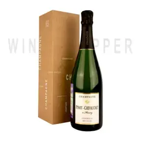 Шампанское Pinot-Chevauchet Genereuse Brut Nature Champagne gift box AOC 0.75 л
