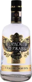 Водка Гордость Державы Золото, 0.5 л