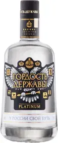 Водка Гордость Державы Платина, 0.5 л