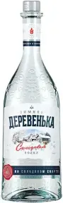 Водка Зимняя деревенька На Солодовом Спирте, 0.7 л