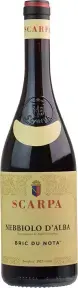 Вино Scarpa Bric du Nota Nebbiolo d'Alba DOC, 2020, 0.75 л
