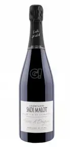 Игристое вино вино Champagne Sadi Malot Terre D'origine, 2019, 0.75 л