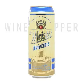 Пиво Olvi Group Volfas Engelman Meister Kvietinis in can 0.5 л