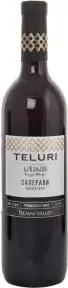 Вино Teliani Valley Teluri Saperavi, 2018, 0.75 л
