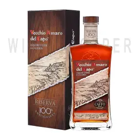 Ликер Distilleria Caffo Vecchio Amaro del Capo Riserva gift box 0.7 л