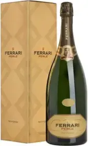Игристое вино Ferrari Perle Brut Trento DOC, gift box, 2010, 0.75 л