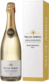 Игристое вино Veuve Ambal Blanc de Blancs Brut, gift box, 0.75 л