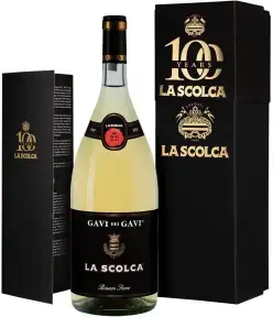 Вино La Scolca Gavi dei Gavi DOCG, gift box, 2022, 1.5 л