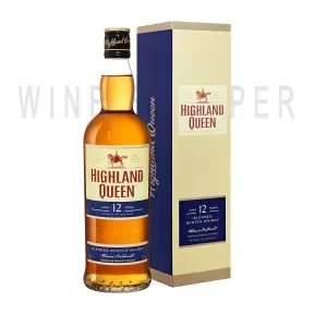 Виски Highland Queen 12 Years Old gift box 0.7 л