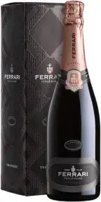 Игристое вино Ferrari Perle Rose Riserva Trento DOC, gift box, 2015, 0.75 л
