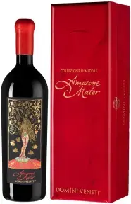 Вино Domini Veneti Mater Amarone della Valpolicella Classico Riserva DOCG, 2017, gift box, 0.75 л