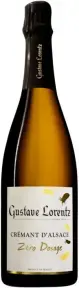 Игристое вино Gustave Lorentz, Cremant d'Alsace AOC Zero Dosage, 0.75 л