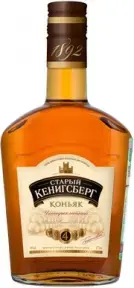 Коньяк Старый Кенигсберг 4-летний, 0.375 л