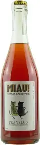 Игристое вино Pranzegg MIAU! Ancestral Rosato Frizzante, 2022, 0.75 л