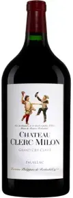 Вино Chateau Clerc Milon, Grand Cru Classe Pauillac AOC, 2007, 3 л