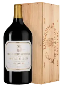 Вино Chateau Pichon-Longueville Comtesse de Lalande Pauillac AOC 2-me Grand Cru Classe, wooden box, 2005, 3.0 л