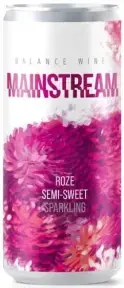 Игристое вино Balance Wine Mainstream Sparkling Rose Semi-Sweet, in can, 0.33 л