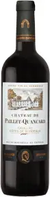 Вино Chateau de Paillet-Quancard Cadillac-Cotes de Bordeaux AOC, 2018, 0.75 л