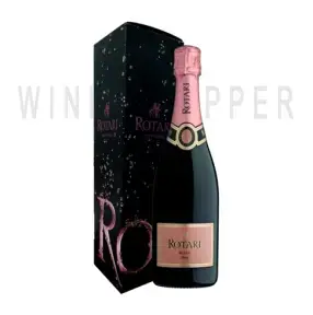 Игристое вино Rotari, Rose Brut, Trento DOC, gift box, 2010, 0.75 л