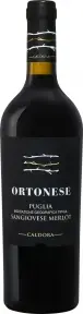 Вино Caldora Ortonese Sangiovese Merlot Puglia IGT, 2021, 0.75 л