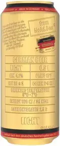 Пиво NoAd.Beer, Light, in can, 0.5 л