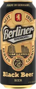 Пиво Eibau, Berliner Geschichte Black Beer, in can, 0.5 л