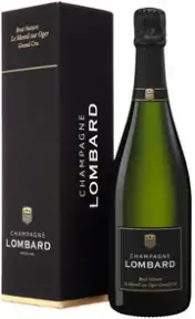 Шампанское Champagne Lombard Brut Nature Le Mesnil sur Oger Grand Cru, 2016, gift box, 0.75 л