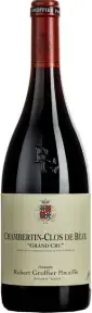 Вино Domaine Robert Groffier Pere & Fils Chambertin-Clos de Beze Grand Cru AOC, 2020, 0.75 л