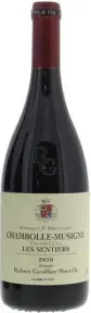 Вино Domaine Robert Groffier Pere & Fils Chambolle-Musigny 1er Cru Les Sentiers AOC, 2020, 0.75 л