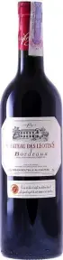 Вино Chateau des Leotins Petit Verdot Bordeaux AOC, 2021, 0.75 л