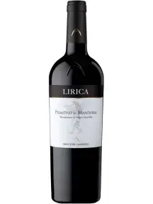Вино Produttori di Manduria, Lirica Primitivo di Manduria DOP, 2020, 0.75 л