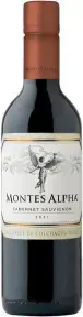 Вино Montes Alpha Cabernet Sauvignon Valle de Colchagua DO, 2021, 0.375 л