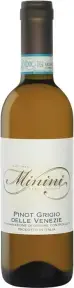 Вино Minini, Pinot Grigio delle Venezie DOC, 2021, 0.375 л