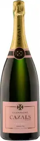 Шампанское вино Claude Cazals Cuvee Rosee Grand Cru Brut Champagne AOC, 1.5 л