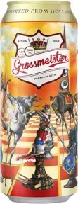 Пиво Grossmeister, in can, 0.5 л