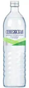  минеральная Сенежская негазированная, в стеклянной бутылке, 0.75 л