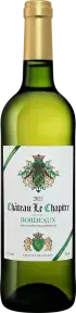 Вино Chateau Le Chapitre Bordeaux AOC "White" 2021 0.75 л