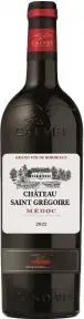 Вино Calvet Chateau Saint Gregoire Medoc AOP, 2022, 0.75 л