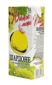 Вино  Южное Море Шардоне, 1 л  