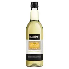 Вино Hardys Stamp Chardonnay-Semillon, 2022, 0.187л