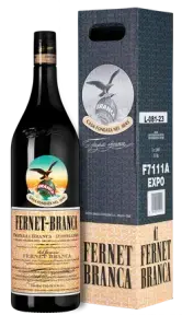 Ликер Fernet Branca, gift box, 3 л